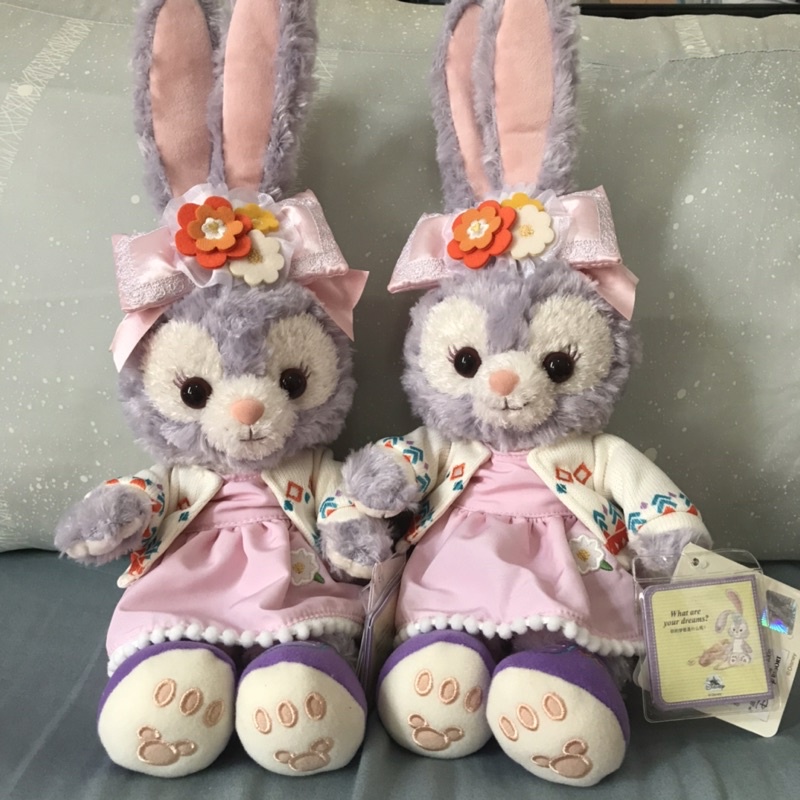 上海迪士尼 2022 春日 春季 達菲 Duffy 好朋友 史黛拉 露 兔SS 站姿 吊飾 娃 娃娃 玩偶
