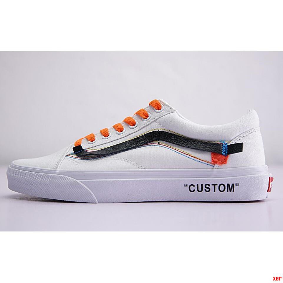 Off White X Vans Old Skool Custom Virgil Abloh Hotsell, 57% OFF |  www.bridgepartnersllc.com