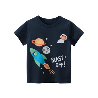 27kids品牌童裝兒童短袖T恤衫 2023年夏季男寶寶衣服一件代銷S-B08Z42