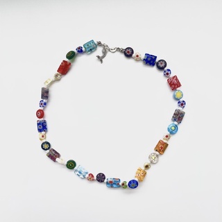 [La Sirena Bracelets] 千花玻璃項鍊