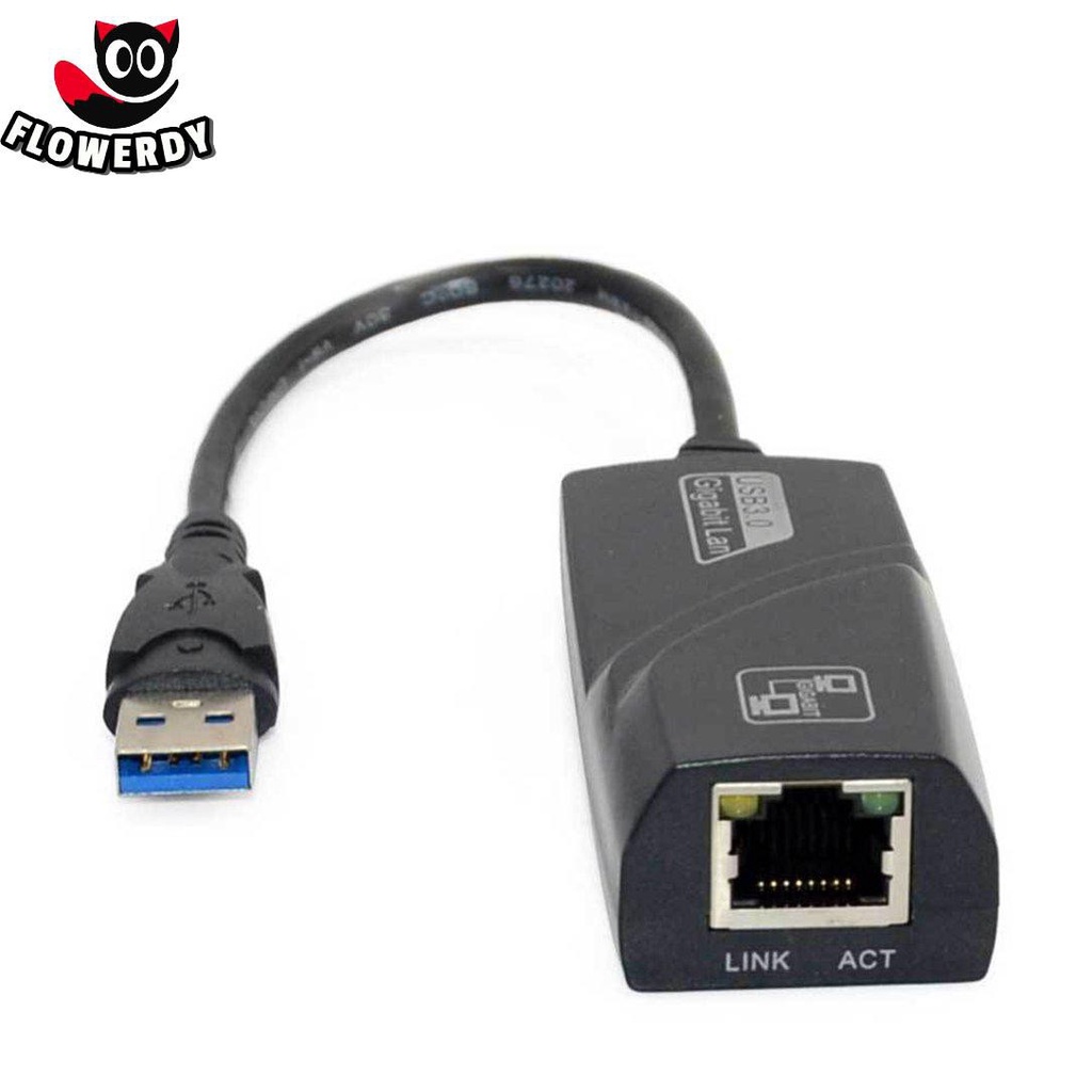 外置免驅USB 3.0百兆網卡USB轉RJ45網卡RTL8153芯片升級網絡連接速度