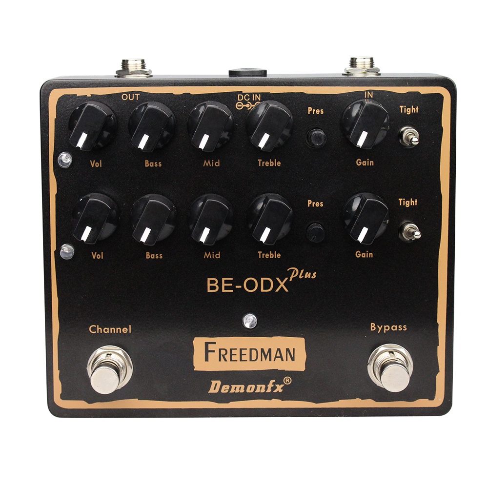 Demonfx NEW BE-ODX Plus BE-OD Deluxe Overdrive 失真合唱吉他效果踏板雙通道