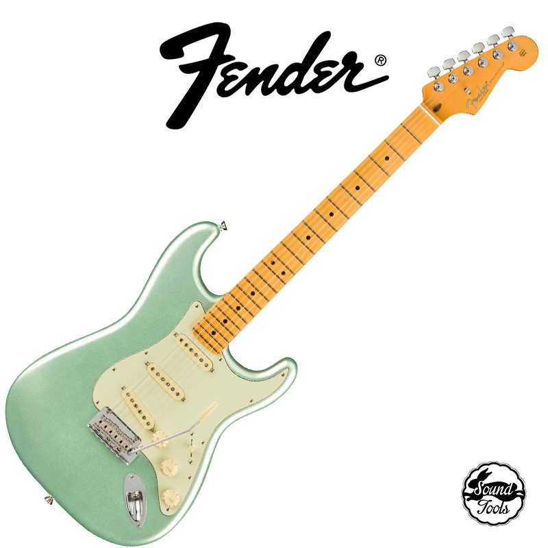 Fender 電吉他 Professional II Strato - Mystic Surf Green【桑兔】