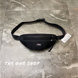 TheOneShop FILA 腰包 黑色 經典 LOGO 背包 包包 側背包 肩背包 胸包 小包