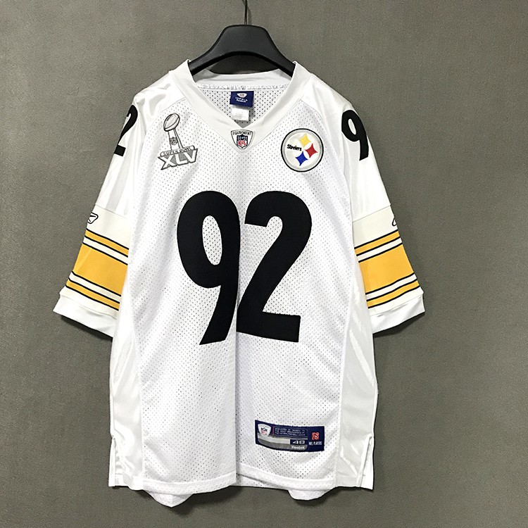 Nfl球衣復古嘻哈寬松大碼dj衣服歐美街舞橄欖服夏季刺繡套頭t恤 蝦皮購物