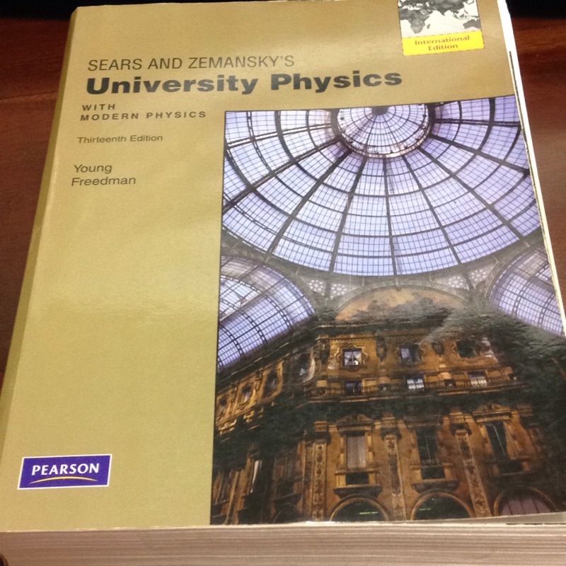 Sears and Zemansky's University Physics 13 edition 普通物理學