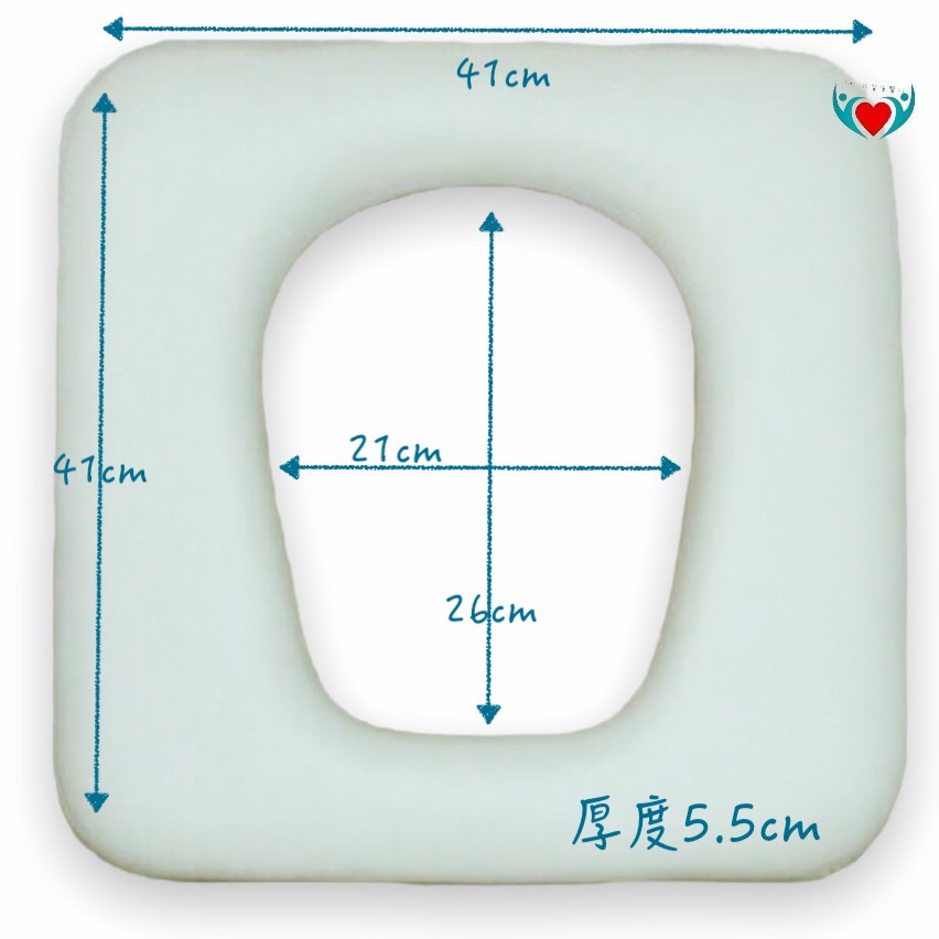 均佳 便盆椅坐墊 便盆 馬桶椅坐墊 便盆椅配件 便盆椅軟墊 通用款 子母墊 U型 中空 便椅軟墊 便盆椅 洗澡椅