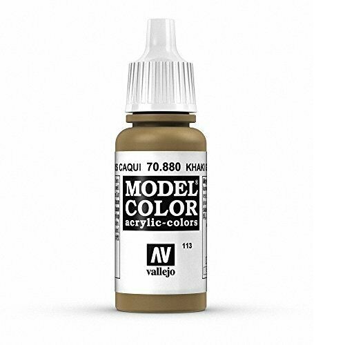 Acrylicos Vallejo 模型色彩 Model Color 113 70880 卡其灰色 17ml