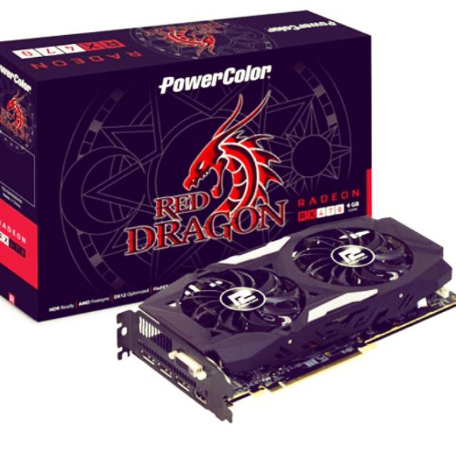 Powercolor RX 470 4g red dragon