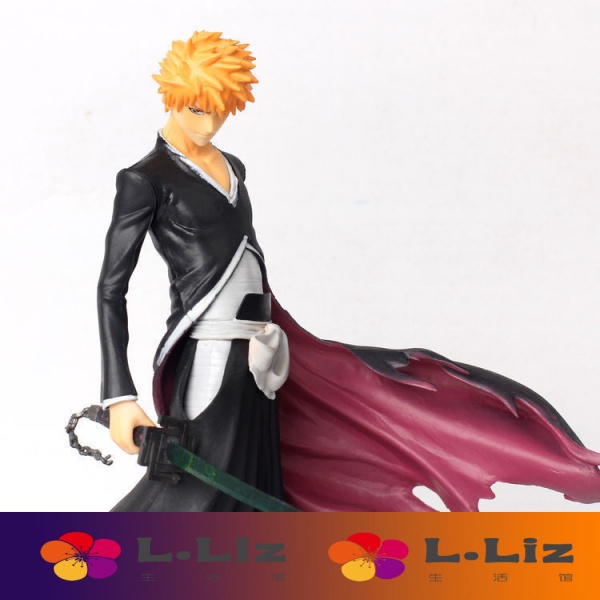 Bleach 死神黑崎一護一代最後的月牙天衝手辦模型11 蝦皮購物