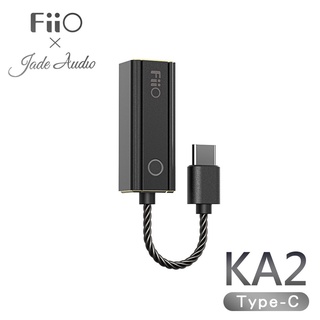【FiiO臺灣】FiiO X Jade Audio KA2 隨身型解碼耳機轉換器(Type-C版)4.4mm平衡輸出