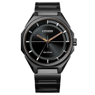 CITIZEN星辰錶 BJ6538-87E 時尚光動能未來感腕錶/黑面 41mm