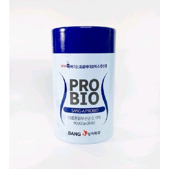 💯韓國正品+現貨✈️韓國帶回-瘦瘦益生菌 SANG-A PROBIO 纖腰 乳酸菌 2g 一罐30入