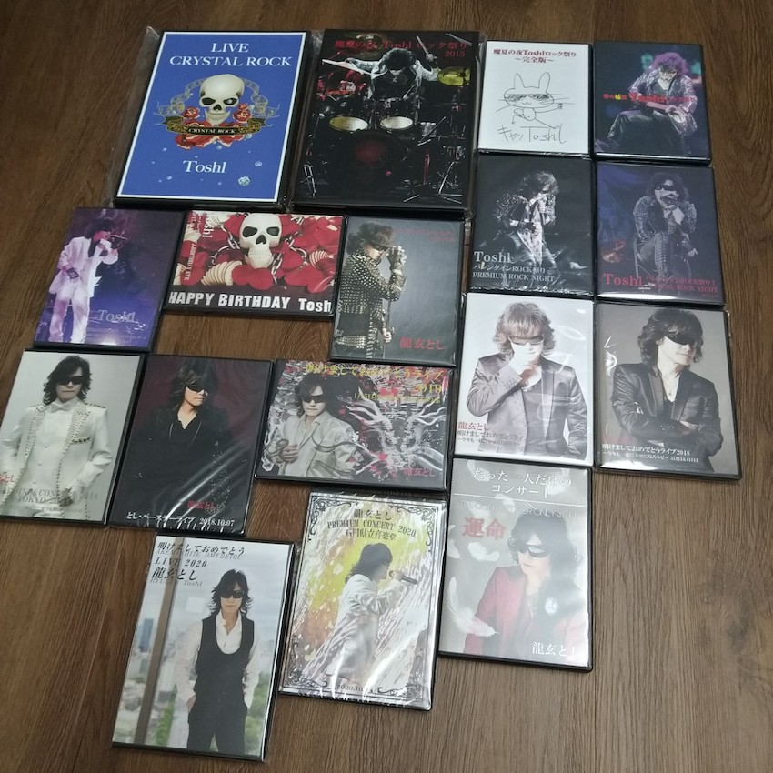 Toshl 演唱會dvd 收錄x Japan早期經典曲目後台花絮翻唱曲15 21 Live Toshi 蝦皮購物