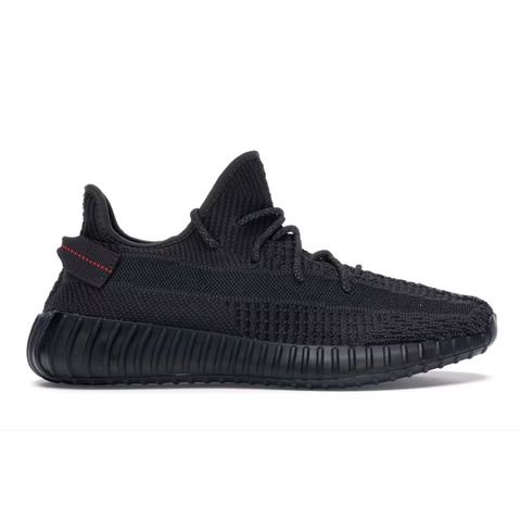 BEETLE ADIDAS YEEZY BOOST 350 V2 BLACK 黑天使 鞋帶反光 黑魂 FU9006