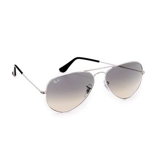 ㊣現貨㊣9成新 Ray Ban 3025眼鏡Aviator Sunglasses, Silver/Grey 58