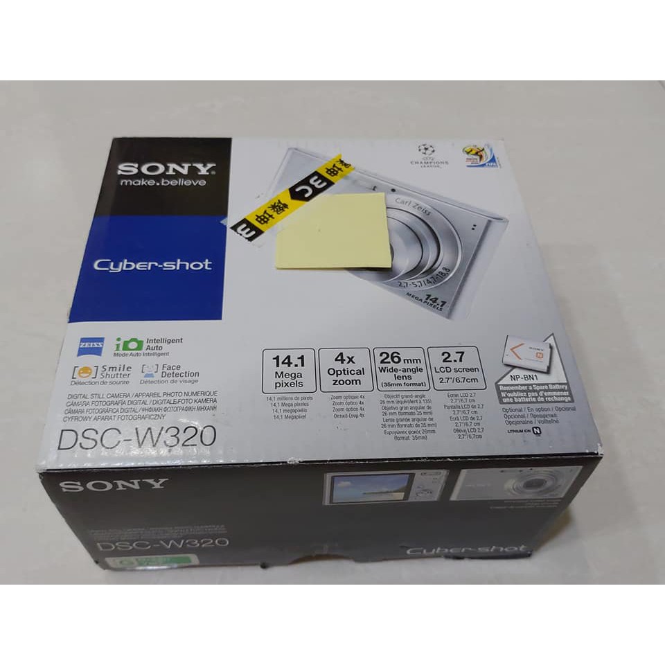 Sony Cyber-shot DSC-W320 綠色數位相機