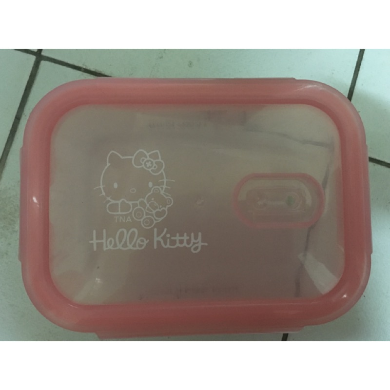 （二手）kitty保鮮玻璃盒