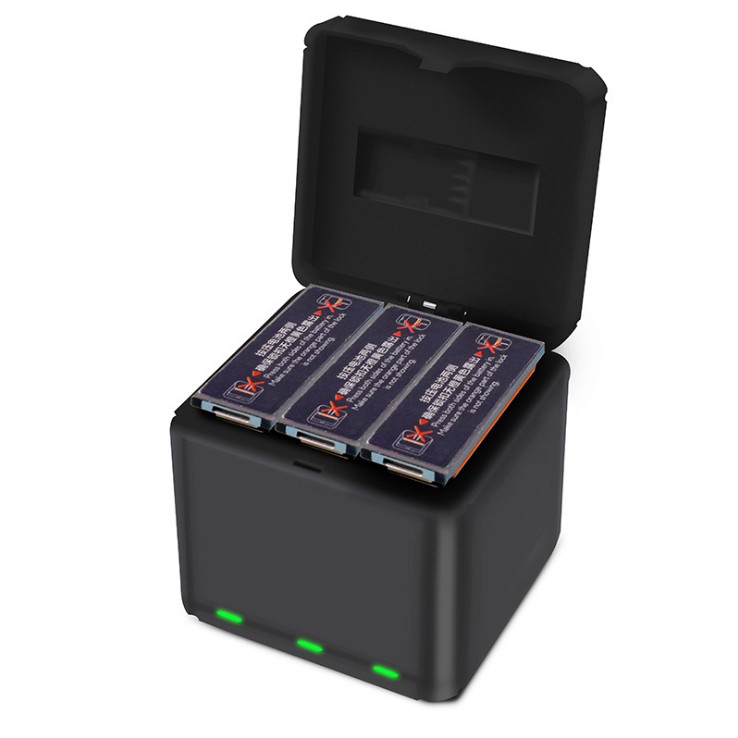 DJI大疆靈眸Osmo Action運動相機電池管家 QC3.0快充YX充電器盒子
