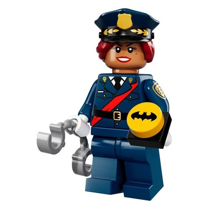 現貨【LEGO 樂高】Minifigures人偶系列: 蝙蝠俠電影人偶包抽抽樂 71017 | #6 芭芭拉高登+手銬