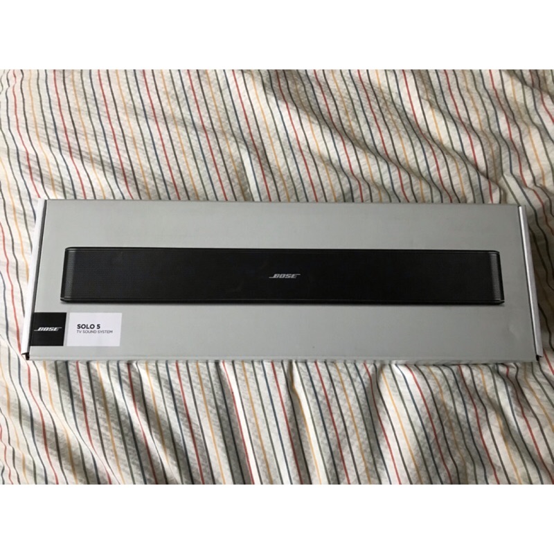 全新未拆 Bose Solo 5 Sound Bar 電視音響