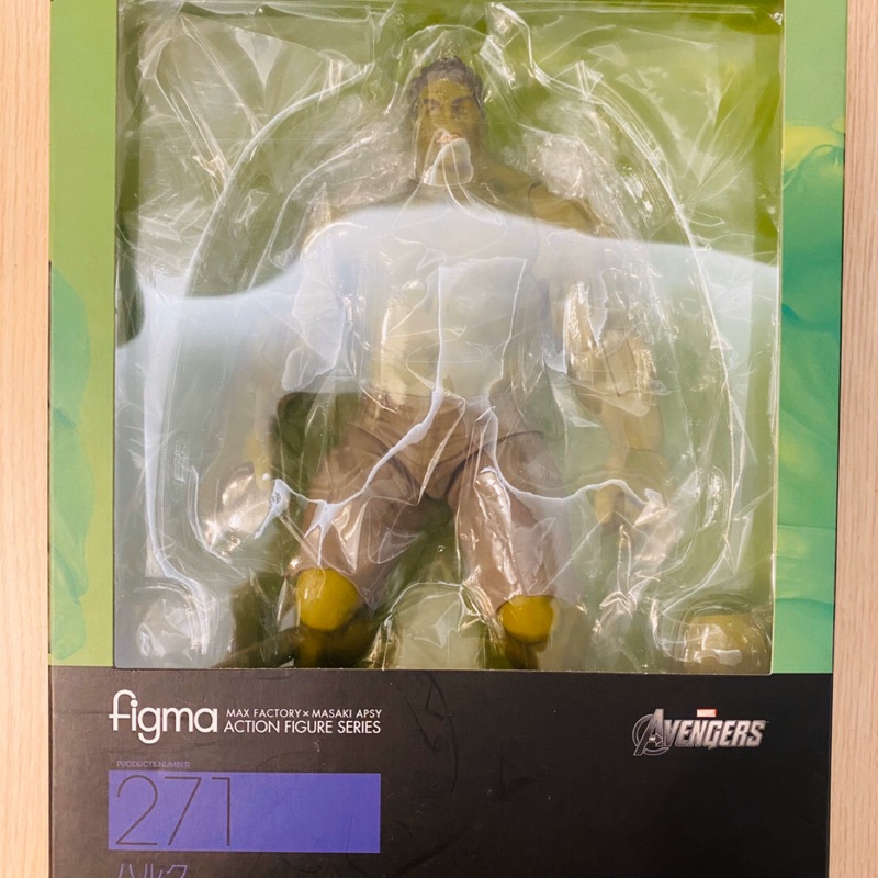 Figma 271 綠巨人 浩克 復仇者聯盟 max factory good smile