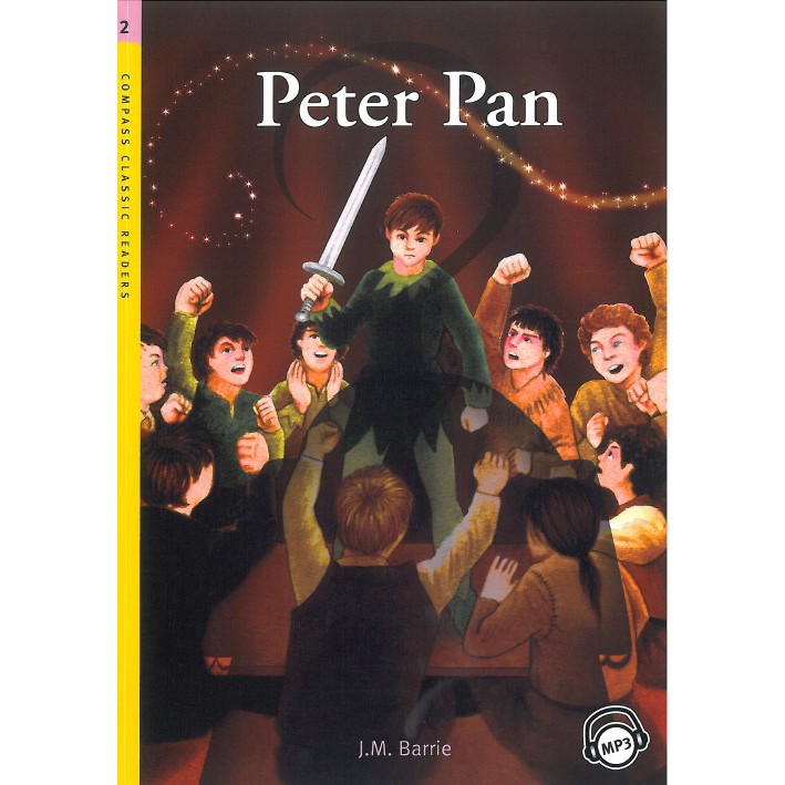 CCR2:Peter Pan (with MP3)/J.M.Barrie 文鶴書店 Crane Publishing