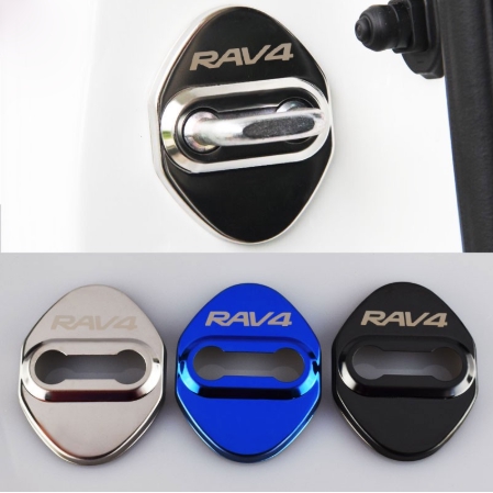 豐田 TOYOTA 2013-2020 4代RAV4 4.5 代 5代 RAV4 不銹鋼 門鎖蓋 限位器 專用保護蓋