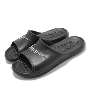 NIKE VICTORIONE SHOWER 防水 男休閒拖鞋 舒適度升級 CZ5478-001 黑色 14號