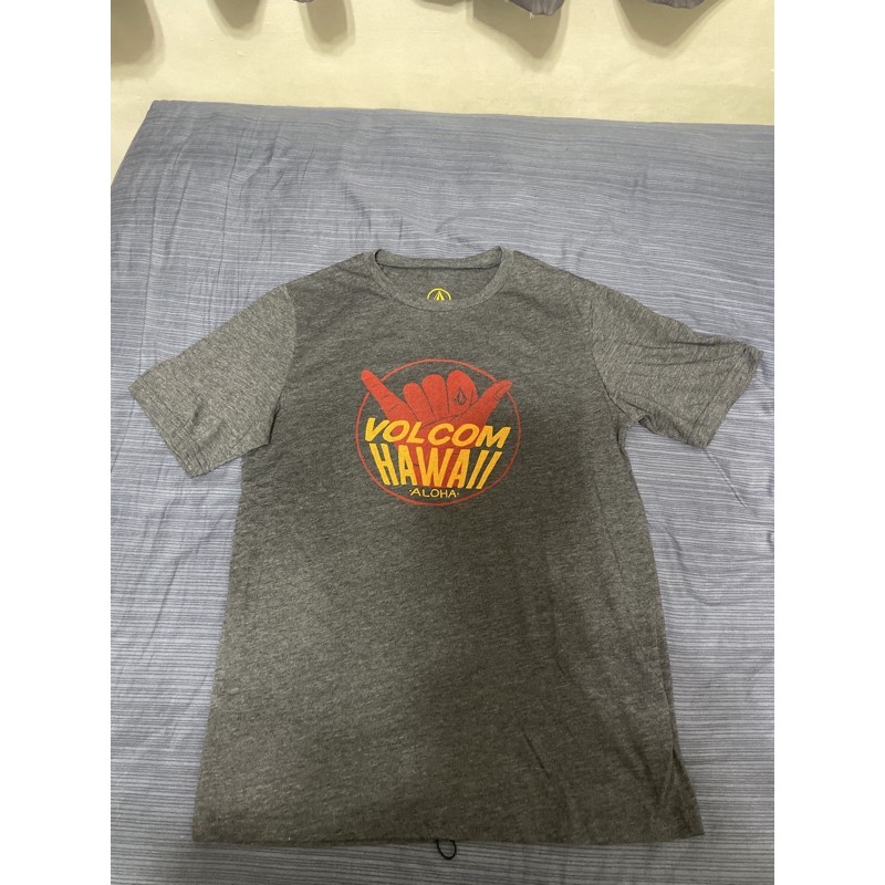 "二手"  volcom夏威夷購入衝浪灰T恤  size:s