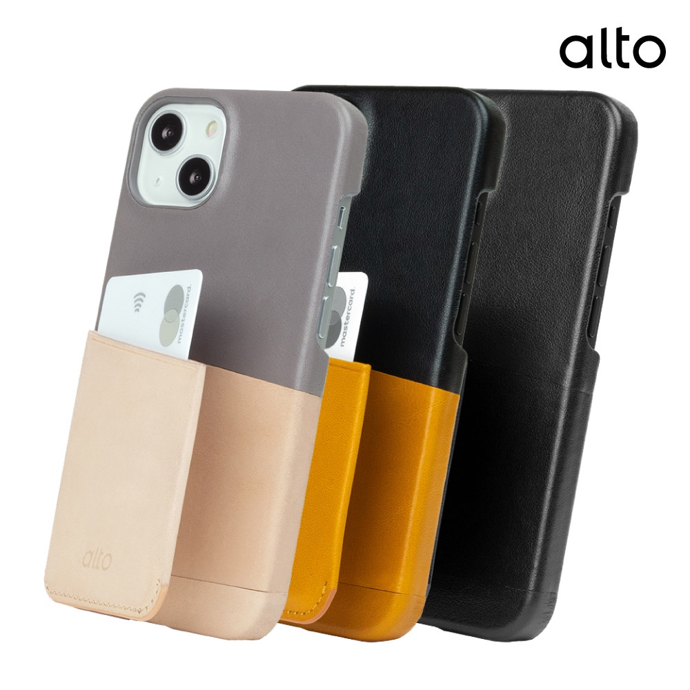 【alto】iPhone 13 / Pro / Max 插卡式皮革手機殼 ( Metro )｜手機保護殼 防摔保護殼