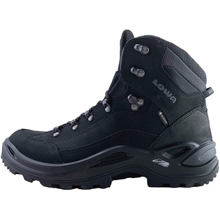 [阿爾卑斯戶外] LOWA RENEGADE GTX MID 中筒多功能登山健行鞋 男 深灰黑色 310945-0998