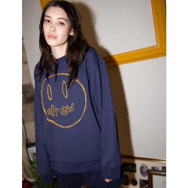 Drew House: Black Sketch Mascot Sweatshirt SSENSE, 51% OFF