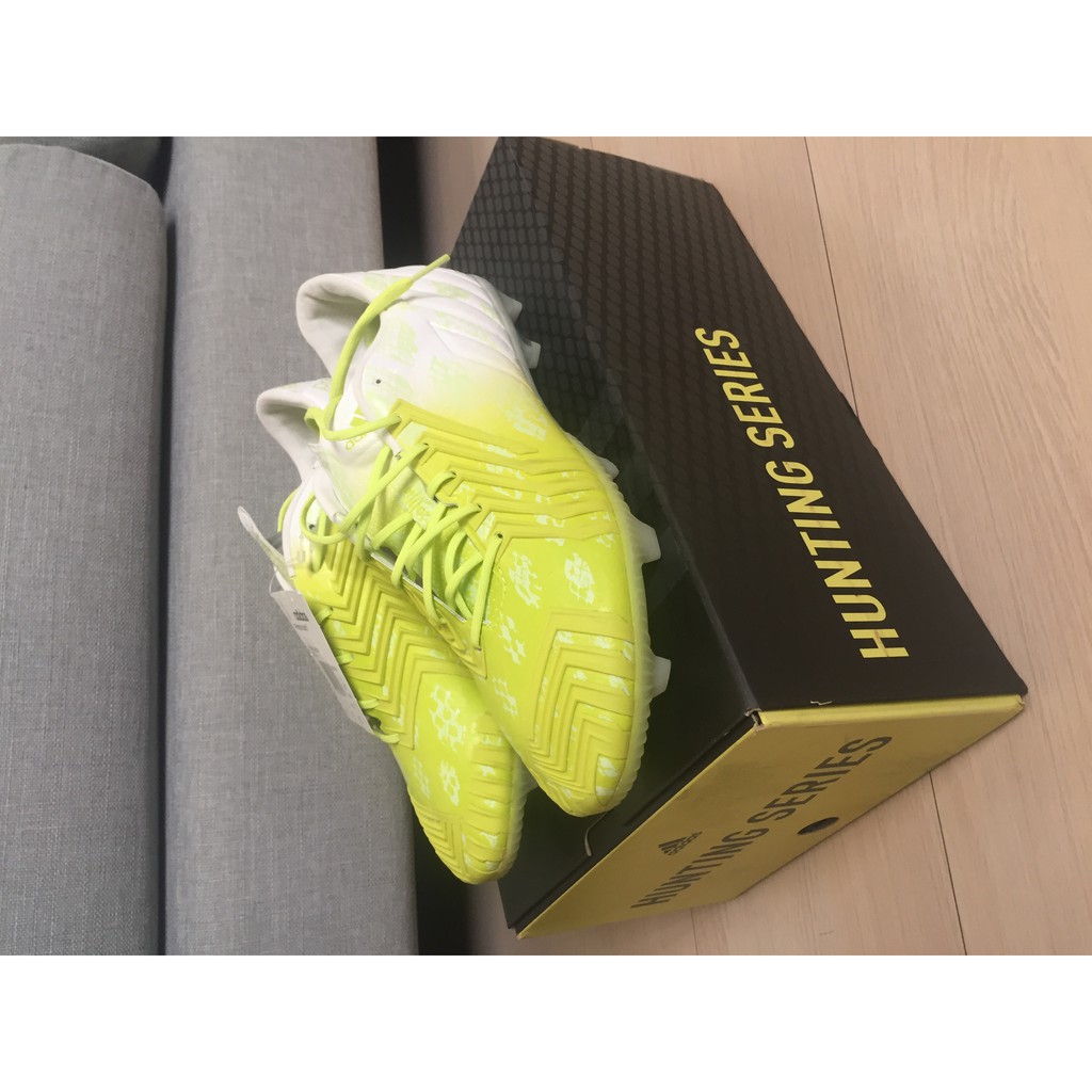 愛迪達足球鞋 高階足球鞋 adidas predator instinct FG hunting series 足球鞋