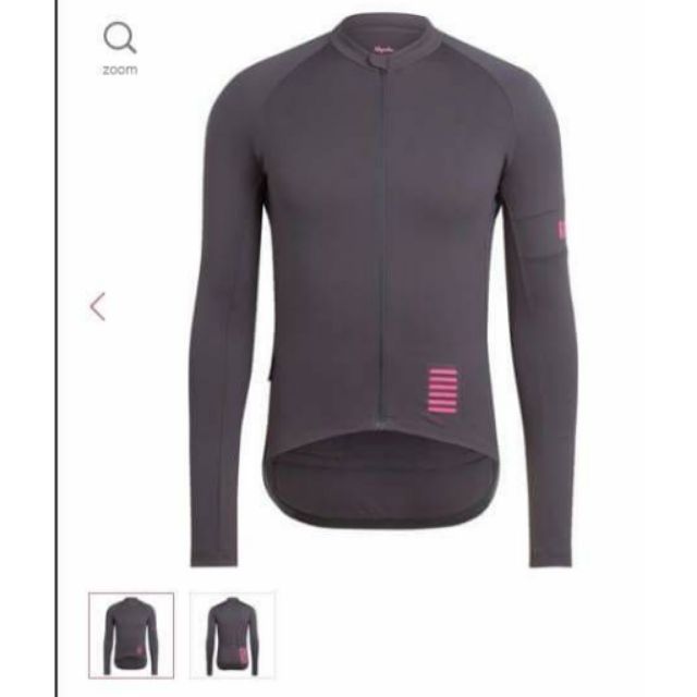 RAPHA PRO TEAM LONG SLEEVE TRAINING JERSEY 灰粉 全新