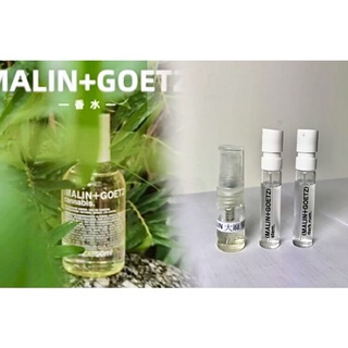 MALIN+GOETZ香水 大麻草 莖木 深蘭姆 針管香水 分享香
