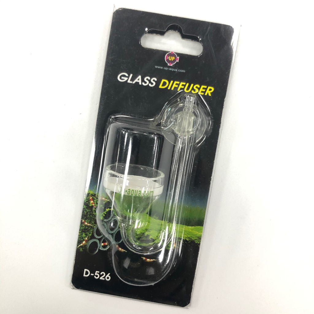 D 526 台灣up雅柏 Co2玻璃細化器 漏斗型 25mm 小型魚缸水草缸二氧化碳玻璃霧化器 蝦皮購物