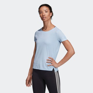 【豬豬老闆】ADIDAS CHILL 排汗 透氣 運動 慢跑 訓練 短T 短袖 女款 淺藍FL8567 淺橘FL8568