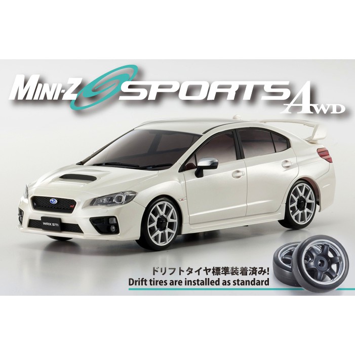 創億rc 京商mini Z Awd Ma0 Sport套組subaru Wrx Sti白 w 甩尾車 蝦皮購物