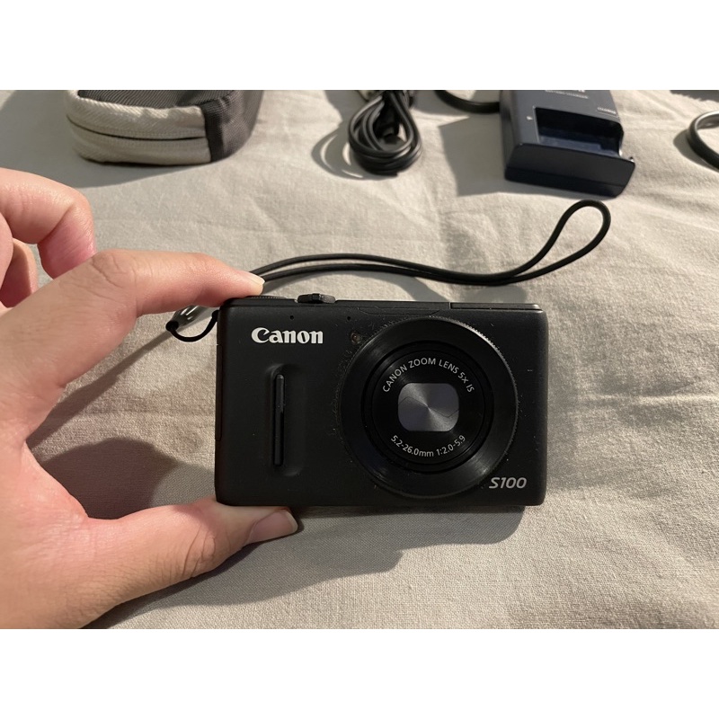 (二手）Canon PoweShot s100 數位類單眼 可正常使用 孩童攝影課可用