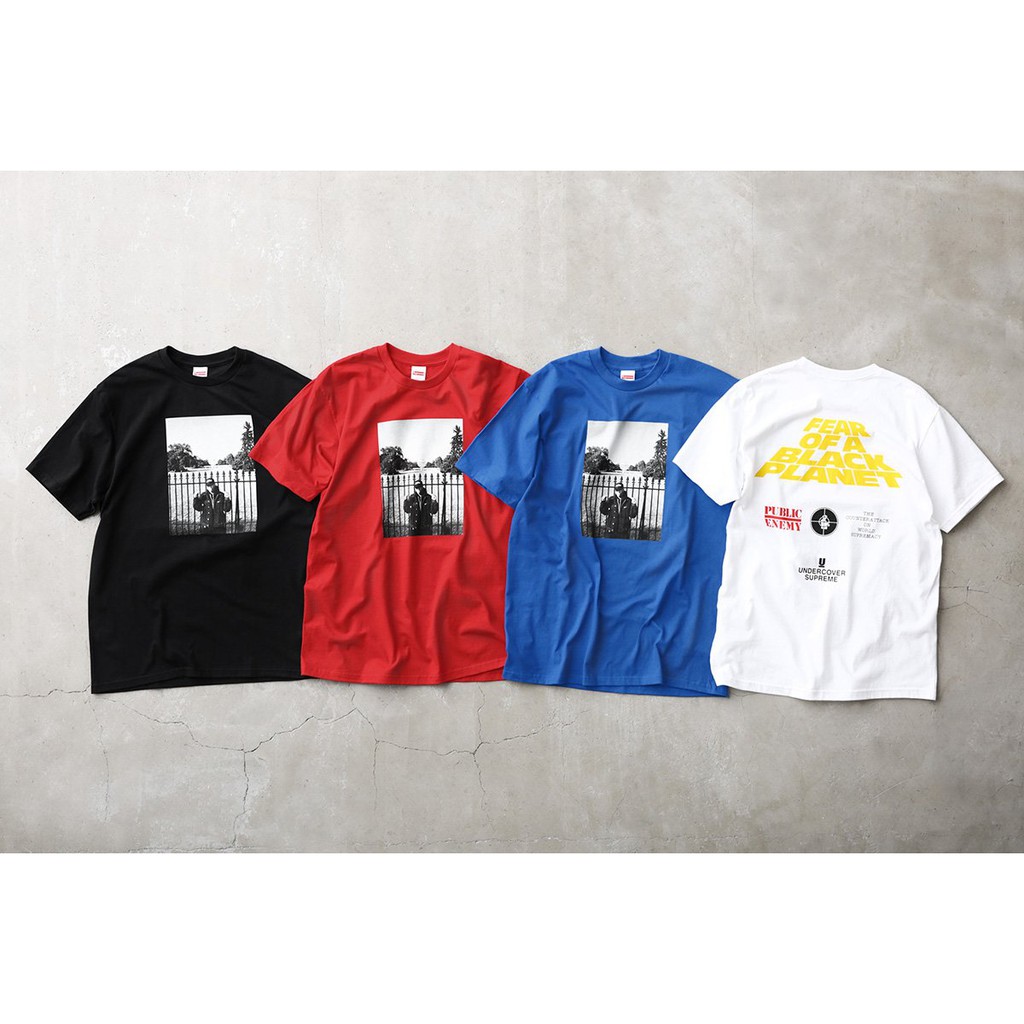 supreme undercover public enemy white house tee
