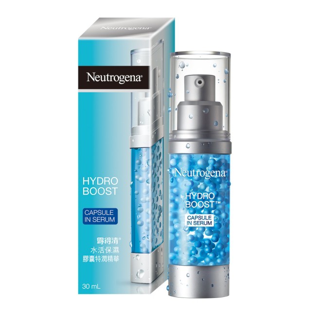 Neutrogena露得清 水活保濕膠囊特潤精華(30ml)