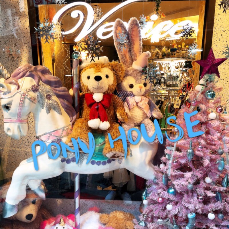 現貨 Pony house 達菲家族 2019聖誕系列 達菲 史黛拉 m號娃娃 聖誕達菲 聖誕史黛拉 抱枕 日本精品代購