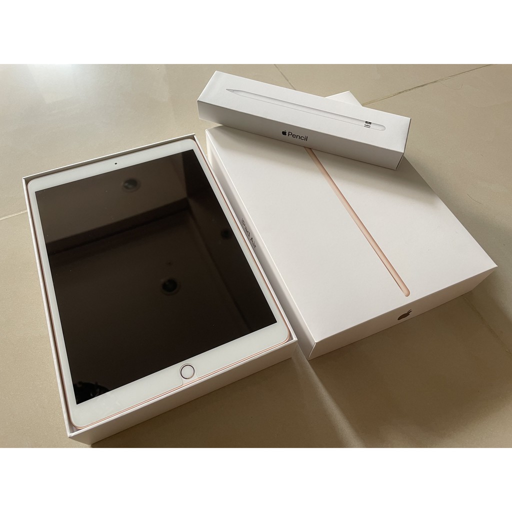 iPad Air 3 64G Wifi版 玫瑰金 + Apple Pencil 第一代 (近全新)