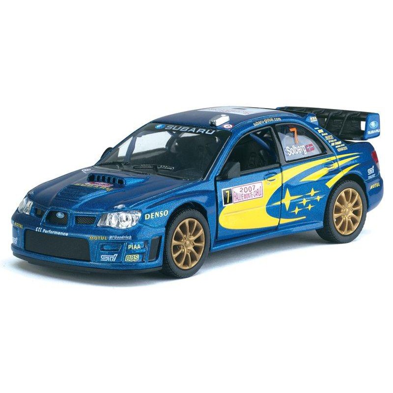 1/36 金屬模型迴力車 kinsmart 速霸陸 Subaru Impreza WRC 2007