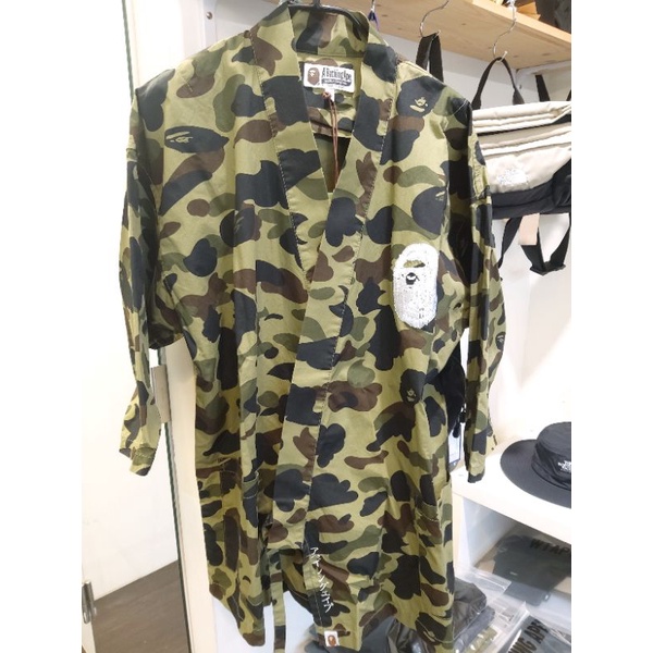 A BATHING APE Camouflage kimono jacket www.esnmurcia.org