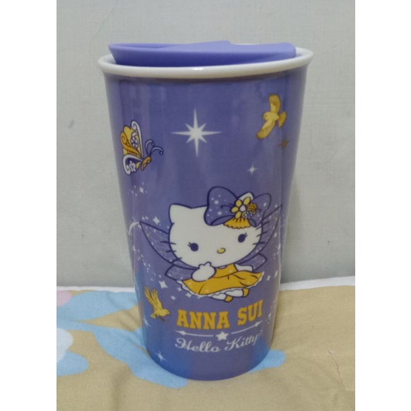 【現貨】7-11 ANNA SUI x Hello Kitty【雙層陶瓷馬克杯】（精靈款）單售 全新品