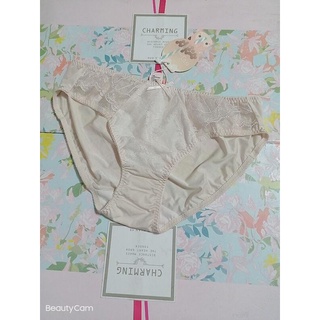 【EASY SHOP】奧黛莉夢幻氣泡中腰三角褲親膚內褲(葡萄柚蜂蜜)-M號L號