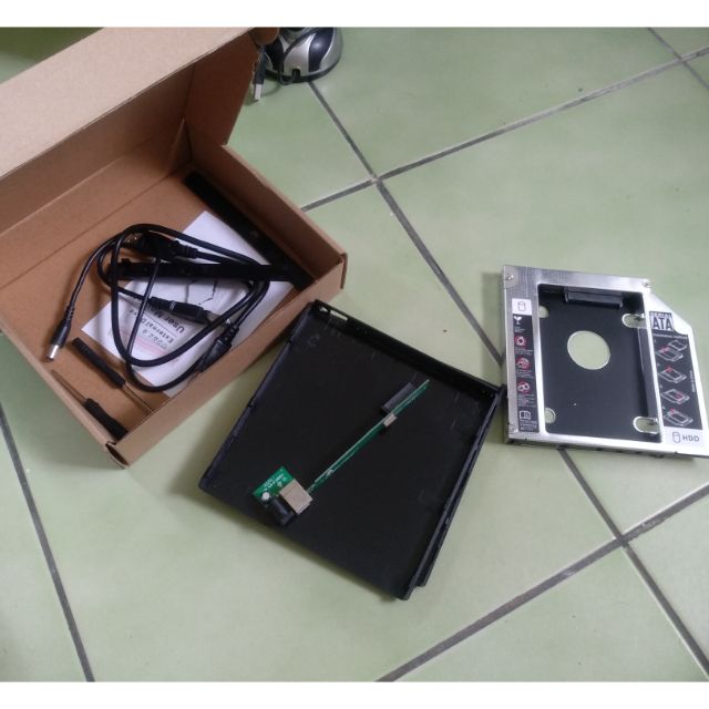 筆電光碟機外接盒 +  硬碟轉接盒