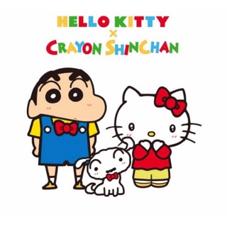 日本限定🇯🇵 現貨在臺 Hello kitty X蠟筆小新 聯名款 2019